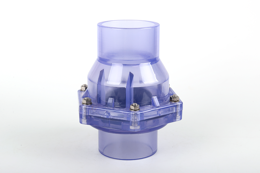 东山透明翻板式止回阀